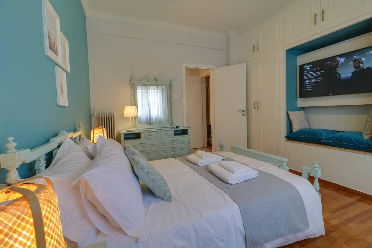 Victoria 5star / 5BR BigApt / Sauna / 2min to metro Atene Esterno foto