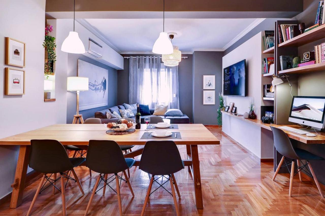 Victoria 5star / 5BR BigApt / Sauna / 2min to metro Atene Esterno foto