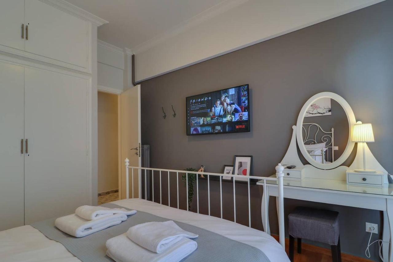 Victoria 5star / 5BR BigApt / Sauna / 2min to metro Atene Esterno foto