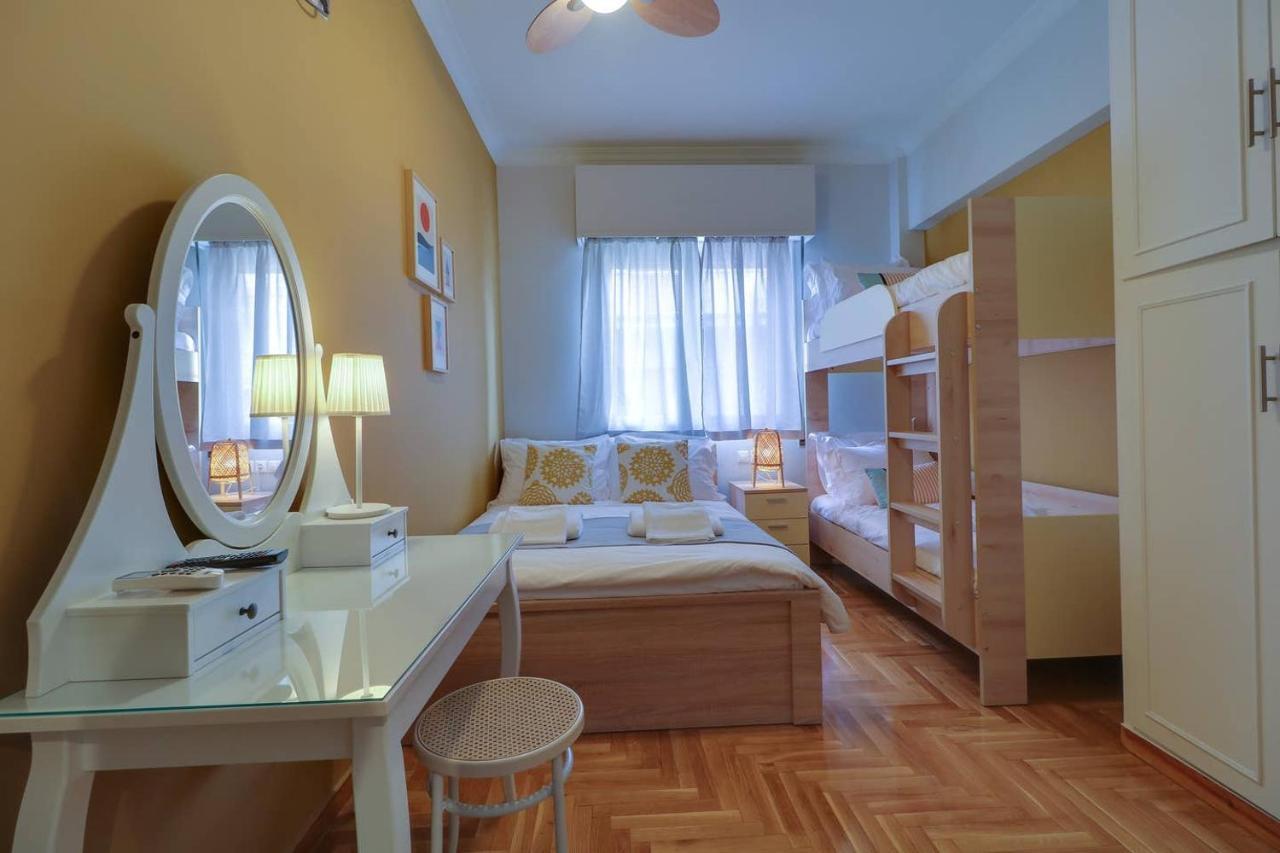 Victoria 5star / 5BR BigApt / Sauna / 2min to metro Atene Esterno foto