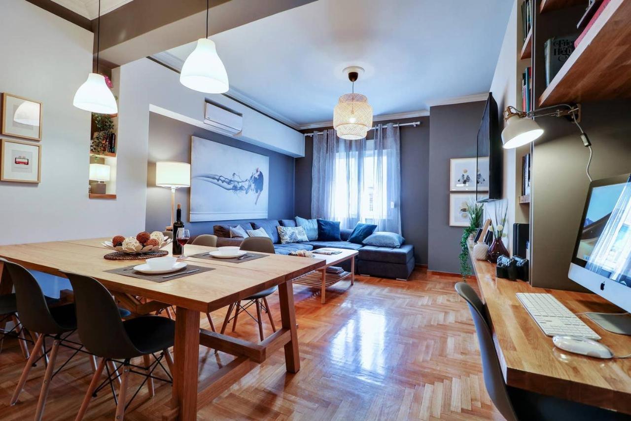 Victoria 5star / 5BR BigApt / Sauna / 2min to metro Atene Esterno foto