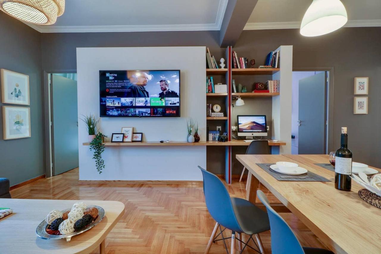 Victoria 5star / 5BR BigApt / Sauna / 2min to metro Atene Esterno foto