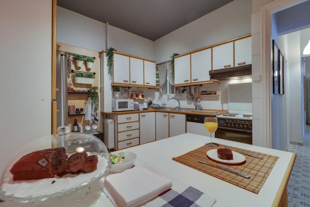 Victoria 5star / 5BR BigApt / Sauna / 2min to metro Atene Esterno foto