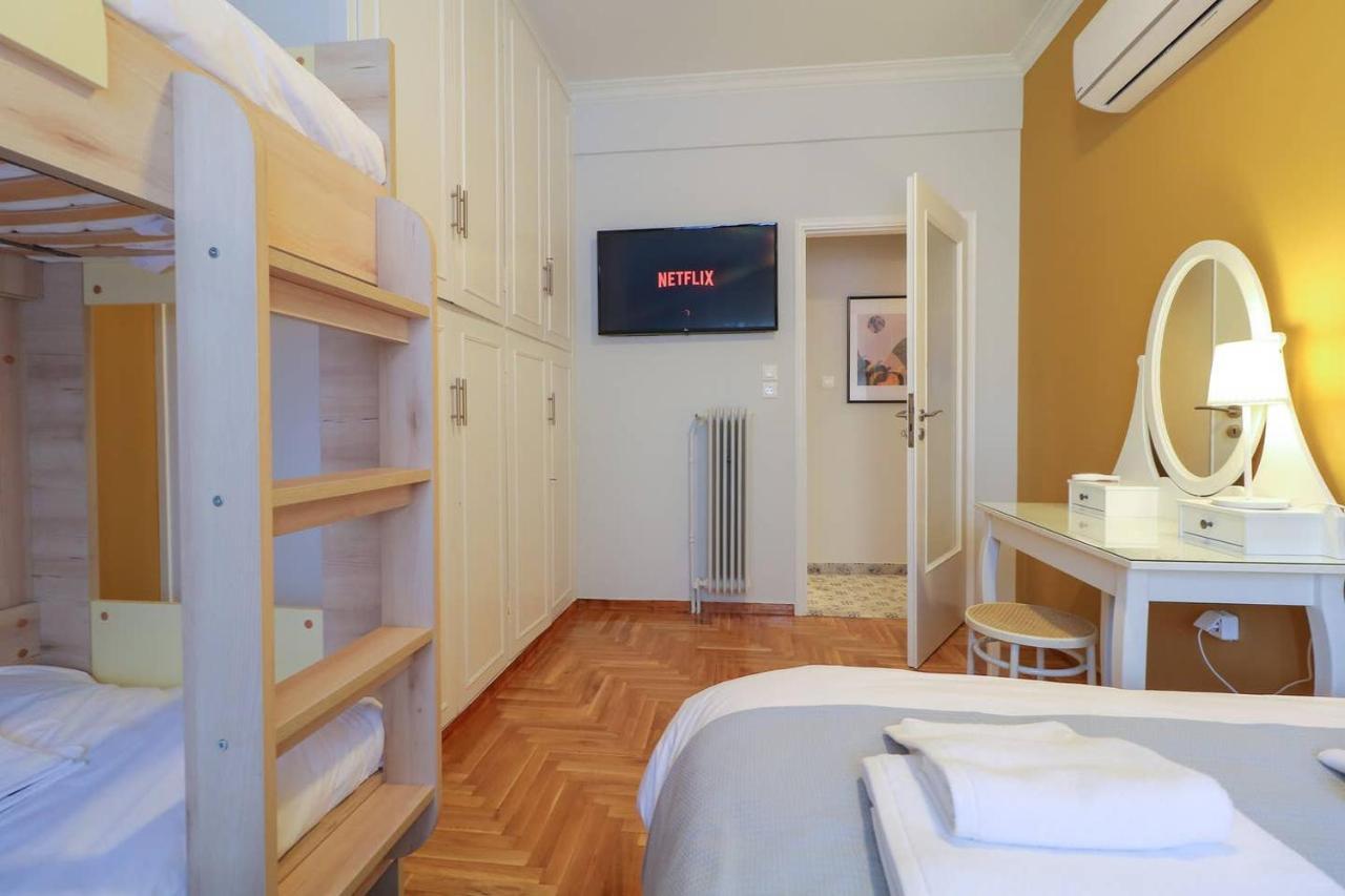 Victoria 5star / 5BR BigApt / Sauna / 2min to metro Atene Esterno foto